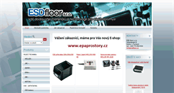 Desktop Screenshot of esd-floor.cz